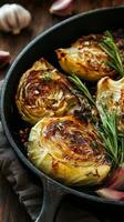 Roasted Cabbage with Aromatic Herbs - A Flavorful Veggie Dish photo