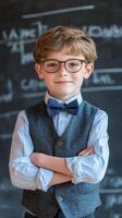 Young Student Ready to Learn photo