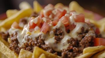 Loaded Beef Nachos photo