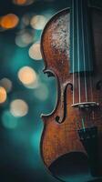 Vintage Violin - A Timeless Instrument of Beauty photo
