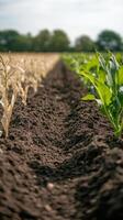 A Bountiful Field of Crops Under the Sunlight photo