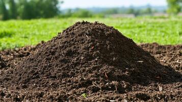 Fertile Soil Heap - A Rich Earth for Growth photo