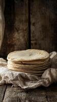 Artisan Tortillas A Stacked Delight photo