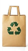 Recycled Paper Bag - Eco-Friendly Sustainable Packaging photo