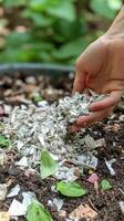 Composting Transforming Waste into Nourishment for Plants photo
