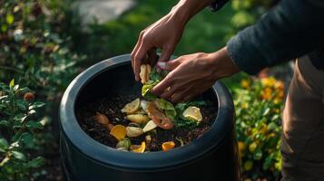 Composting A Sustainable Gardening Practice photo