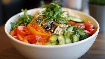 Vibrant Vegetable Bowl photo