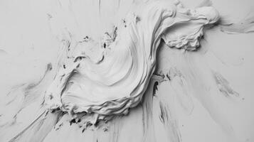 Abstract White Paint Texture photo