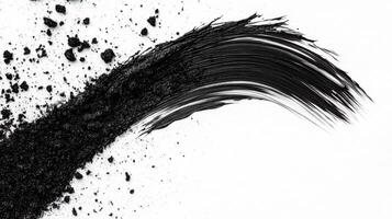 Abstract Cosmetic Pigment Swirl Close Up photo