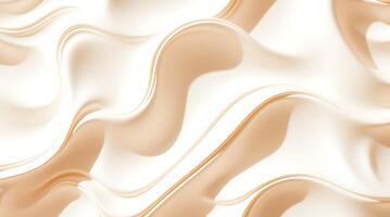 A white and tan background with wavy lines photo
