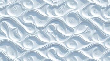 A white background with wavy shapes photo