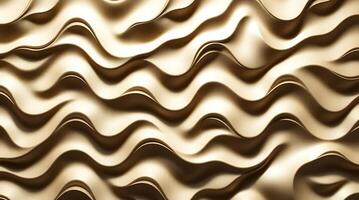 3d rendering of a gold fabric background photo