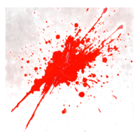 An abstract vibrant explosion of red paint and light forms png