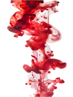 Swirling forms of red liquid create interesting abstract patterns png