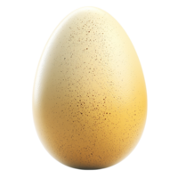 Golden Speckled Egg a Smooth Glossy Surface Reflecting Radiant Light png