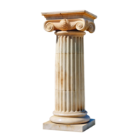Classical Ionic Column Architectural Structure Design Element png