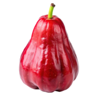 uma vibrante vermelho rosa maçã, uma solteiro, maduro fruta com uma lustroso pele png