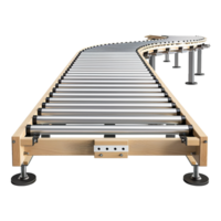 Roller Conveyor System for Efficient Material Handling png