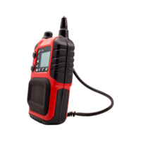Handheld Two Way Radio Transceiver with LCD Screen and Antenna png