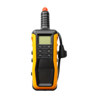 Portable Two Way Radio Communication Device with LCD Screen and Multiple Buttons png