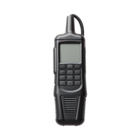 Black Handheld Digital Temperature Data Logger with LCD Screen and Numeric Keypad png