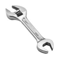 Highquality adjustable wrench isolated on white background, a versatile hand tool for various applications png