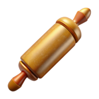 extraordinary abstract Rolling Pin Wooden Baking Tool Isolated for Recipe Design genuine png