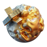 dramatic traditional Satellite Image Map with High Resolution Transparent for Remote Sensing genuine png