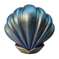 serene contemporary Seashell Icon Isolated for Beachcombing authentic png