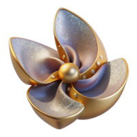 impressive artistic Ship Propeller Transparent Background for Maritime Engineering png