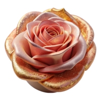 magnificent artistic Single Rose Cutout Transparent for Romantic Graphics high quality png