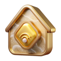 stunning artistic Smart Home Innovation Icon Cutout for Future Tech authentic png