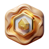 dramatic artistic Smart Home Integration Platform Icon Isolated for Developers original png