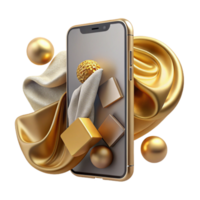 serene creative Smartphone Mobile App Ui Elements Transparent for Ux high quality png
