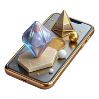 extraordinary creative Smartphone with Augmented Reality App Interactive Experience Transparent for Ar Technology original png