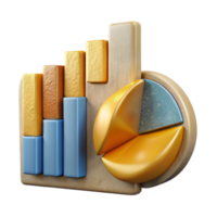 extraordinary traditional Statistical Data Chart Cutout for Business Reports genuine png