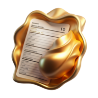 beautiful creative Stress Management Techniques Icon Isolated for Wellness Programs authentic png
