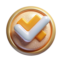 impressive minimalist Success Checkmark Icon Completion Cutout for Project Milestones genuine png