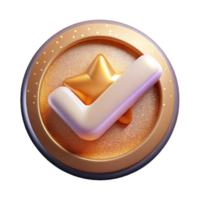 stunning abstract Success Checkmark Icon Completion Cutout for Project Milestones png