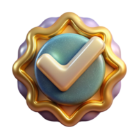 impressive modern Success Checkmark Icon Isolated for Project Completion high resolution png
