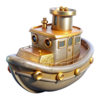 impressive traditional Tugboat Transparent Background for Harbor Scenes high quality png