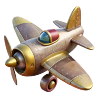 dramatic abstract Vintage Propeller Aircraft Isolated for Aviation Projects professional png