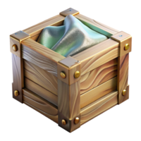 impressive artistic Wooden Crate Storage Box Container Cutout Building Supplies high resolution png