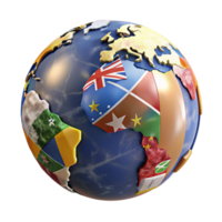 dramatic abstract World Map with Country Borders Transparent for Geopolitical Visualizations high quality png