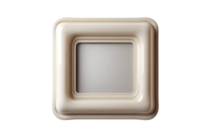 Abstract Square Frame Design with Layered Borders and Gradient Center png