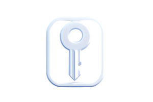 Secure Access Icon A Modern Key Symbol for Safety Security and Protection in Digital and Phy png