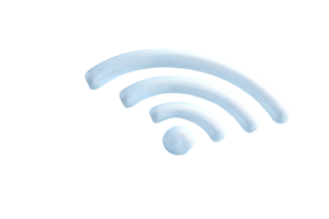 WiFi Signal Icon HighResolution Digital Artwork for Technology and Connectivity Themes png