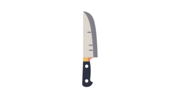 A sleek kitchen knife with a sharp blade and ergonomic handle ideal for culinary enthusiasts a png