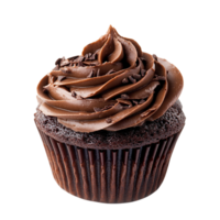 Chocolate Cupcake with Rich Frosting png