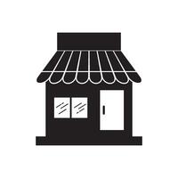 Store icon template design vector